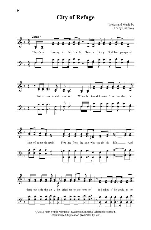 City of Refuge - SATB